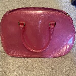 Shiny Pink Handbag NWOT